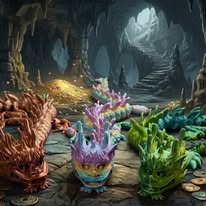 Flexi dragons